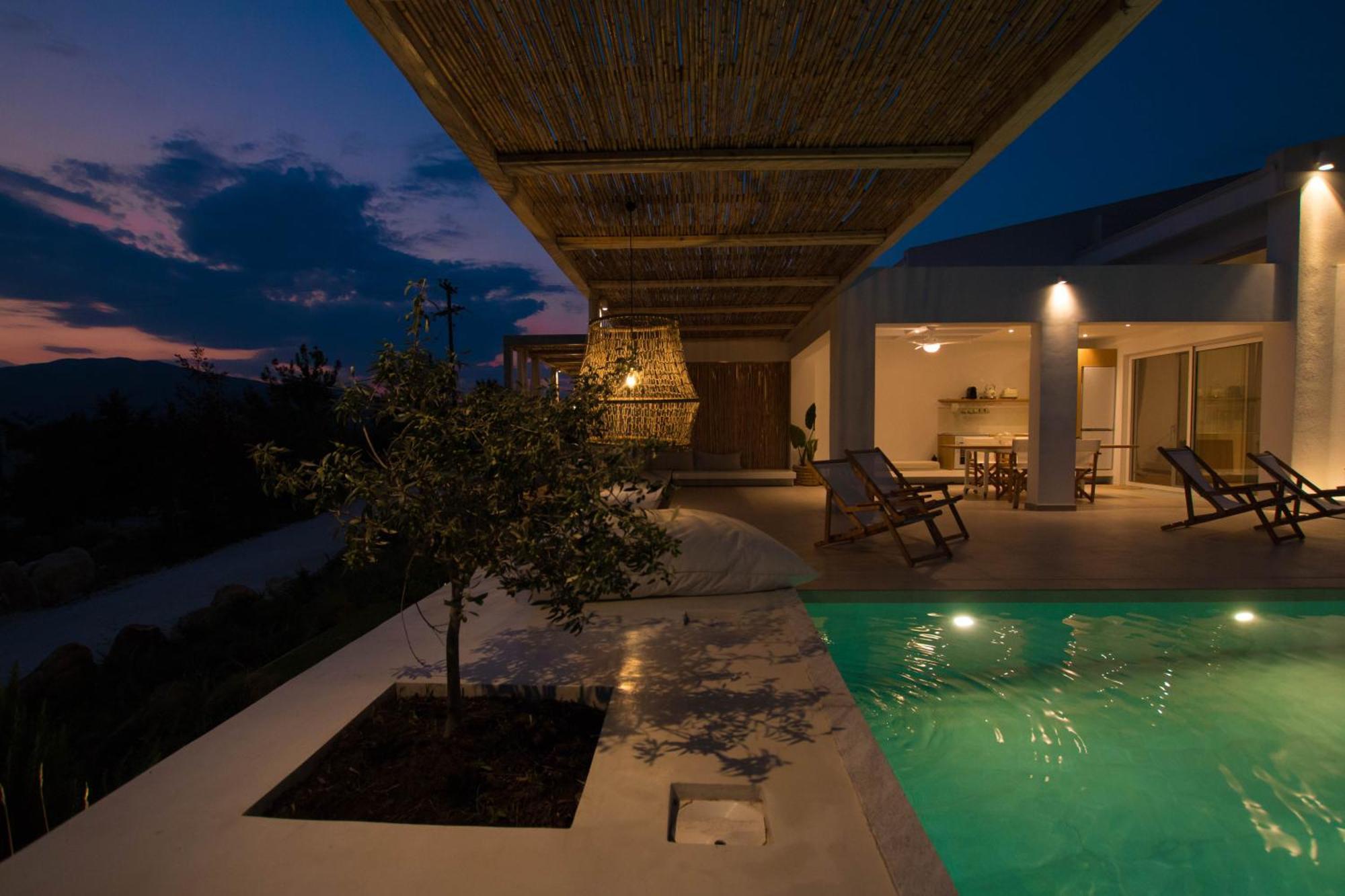 אולימפיאדה Aristotelia Gi - Premium Luxury Villas With Private Pools מראה חיצוני תמונה